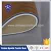 Famous Alibaba PVC Sports Flooring Wooden Pattern Rolls For Wear-Resistant Vinyl Basketball Floor