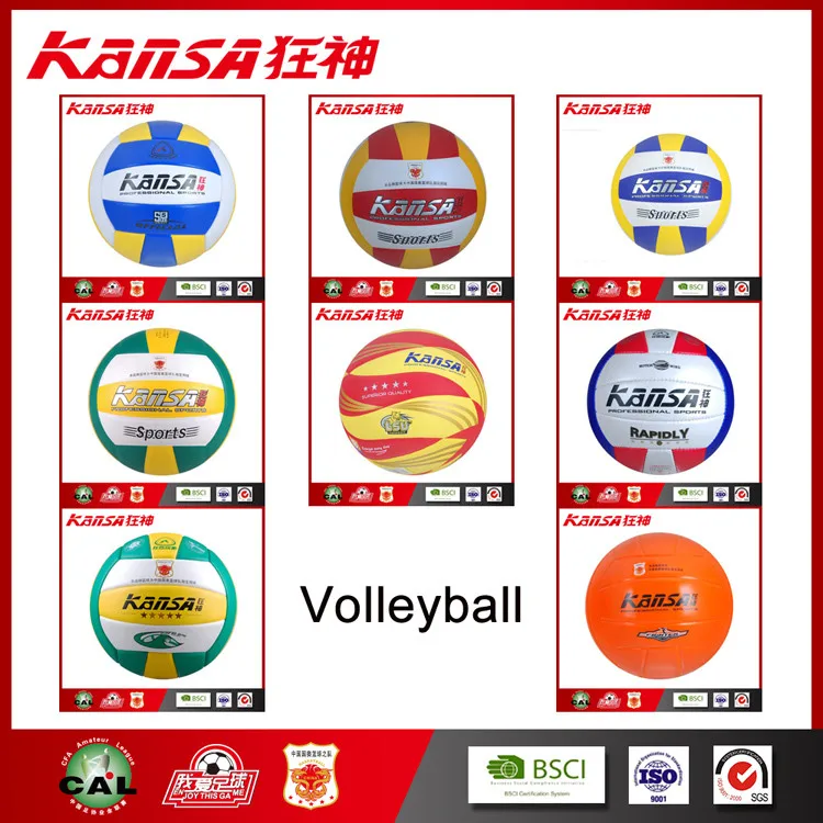 kansa-0955 wholesale durable outdoor use pu foam volleyball