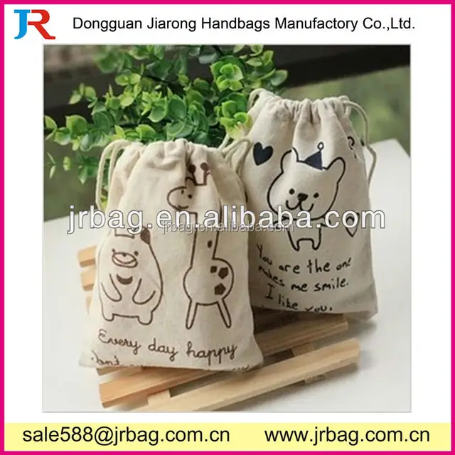 drawstring cotton jute pouches christmas gifts jute pouches