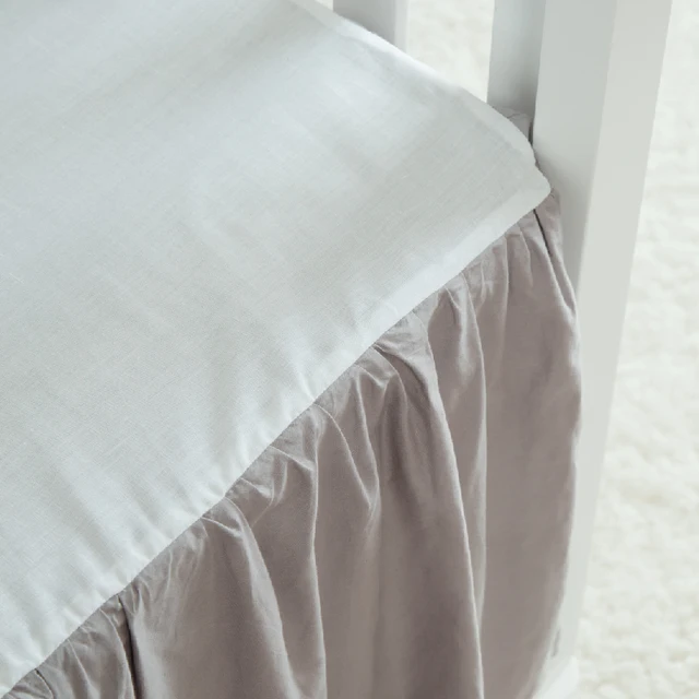 cotton bed skirt