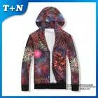 full over sublimation printing 100 polyester jacket neoprene hoodie