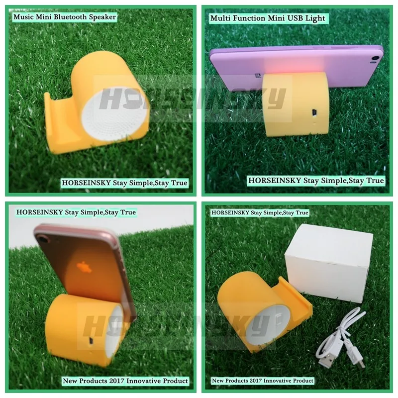 Creative Design Mini Speaker Excellent Sound Portable BT Speaker Mobile Phone Holder Mini Speaker - ANKUX Tech Co., Ltd