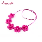 Ningbo Longwell Chewable Fashionable Silicone silicone necklace