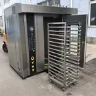 Professional Bread Bakery Equipment Stainless Steel Rotary Rack Oven with Ce and ISO