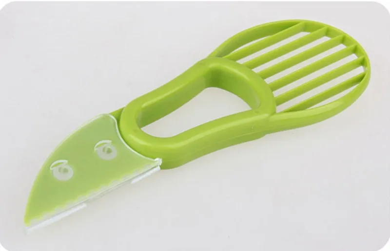 3 In 1 Avocado Cutter Tool Slicer Cut In Half To Take Nuclear Peeler Scoop Green Tool Knife Cook Cutter Peeler Knife Tool KC1470