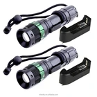 New Hot Led Torch 2000lm LED Flashlight Torch Light Waterproof For 1x18650 Free Shipping