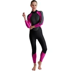 Neoprene 3MM Diving Suit Women Long Sleeved Wetsuit for Snorkeling Surfing