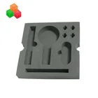 Exquisite eva foam pad plush insert for wine bottle package