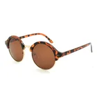 Yiwu Brand sunglasses Factory round FDA CE Custom Logo women sun glasses 2018