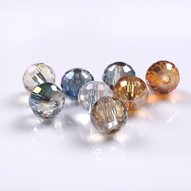 charm glass ball diy accessories crystal glass beads for