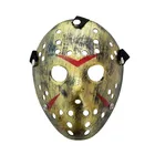 Halloween Mask Halloween Classic Horror Movie Friday The 13th Jason Voorhees Plastic Hockey Mask For Party Supplies
