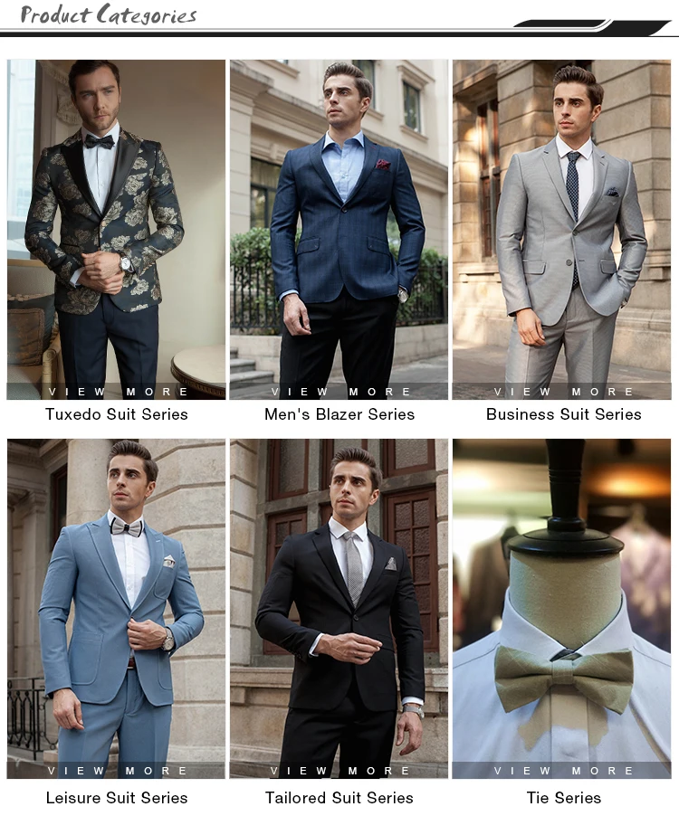 High Quality Pant Coat Design Groom Wedding Clothing Men Suits