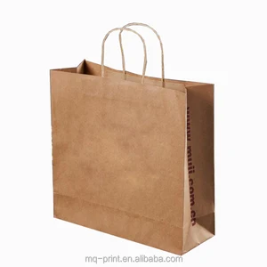 new style excellent quality kraftpaper shopping bag