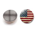 Amazon Hot Sales Home Decor Flags Glass Fridge Magnet