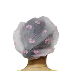 custom plastic bathroom shower cap for women