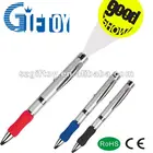 GT-213C Plastic+Metal LED Torch Pen with Customized Logo
