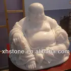 hand carved natural stone white jade statue buddha statues