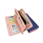 Ladies Purse Clutch Wallet Card Holder Organizer Large woman lady PU leather wallet