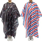 Best Selling 2019 Barber Salon Cape Waterproof Haircut Hair Salon Black Hairdressing Cape