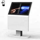 42 47 55 65 75 inch floor standing customized infrared touch screen LCD advertising display for hospital service
