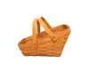 Special Design Ladder Shape Natural Wood Basket with handle