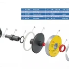 Pressure Vessel Membrane Housing 2.5" 4" 8" Wave Cyber Frp Pressure Vessel Membrane Housing