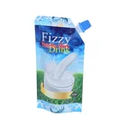 Customized Reusable Stand Up Pouch with Spout for Vanilla Milk Drinking