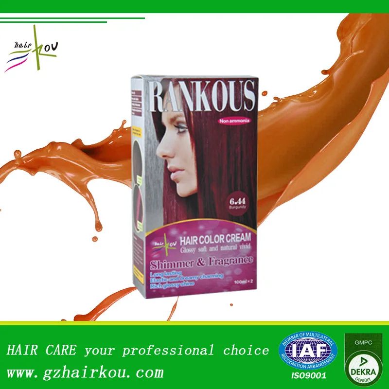 Hair Color Cream No Ammonia/no Peroxide Hair Color Dye