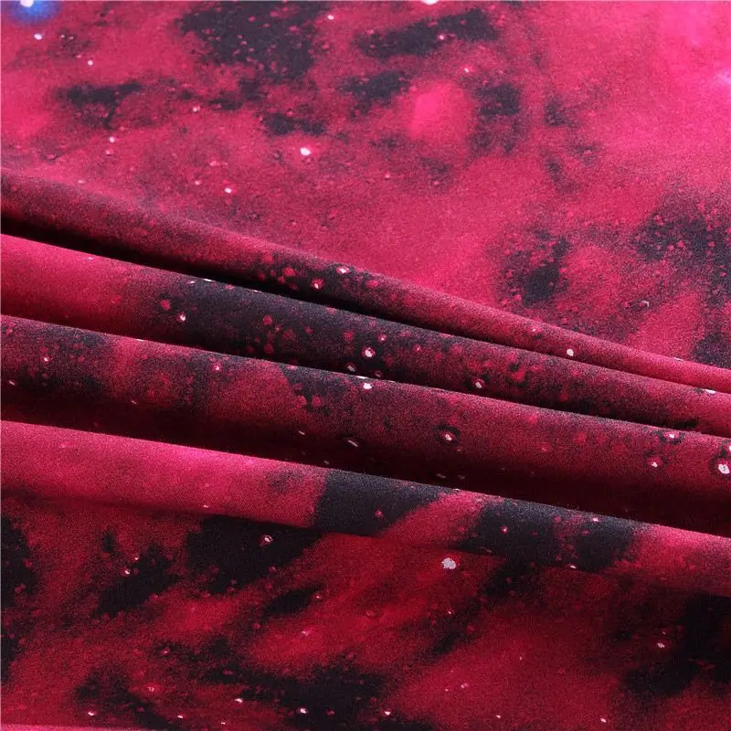 3D Bedding Set Universe Outer Space Themed ,100% polyester 3D print bedspreads Duvet cover & pillow case queen full size