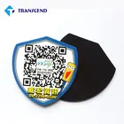 Customized Clear Resin stickers, resin fridge magnet sticker