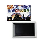 Germany Custom 80*53mm Fridge Travel World City Tourist Magnetic Souvenir Wedding Gift Tinplate Heart Badge Magnet