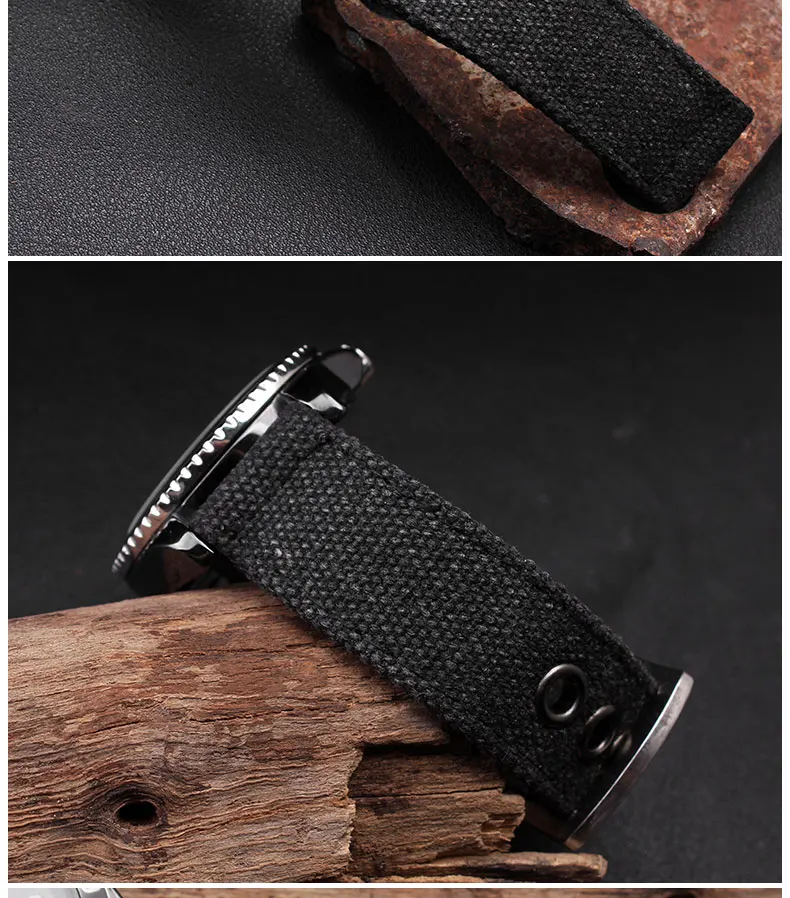 nylon canvas watch strap