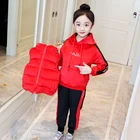 Whole Girls Boutique Clothing Kids Clothes Winter Vest 3 Piece Suit