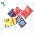 home decor tin fridge magnet square refrigerator magnet for tourist souvenir