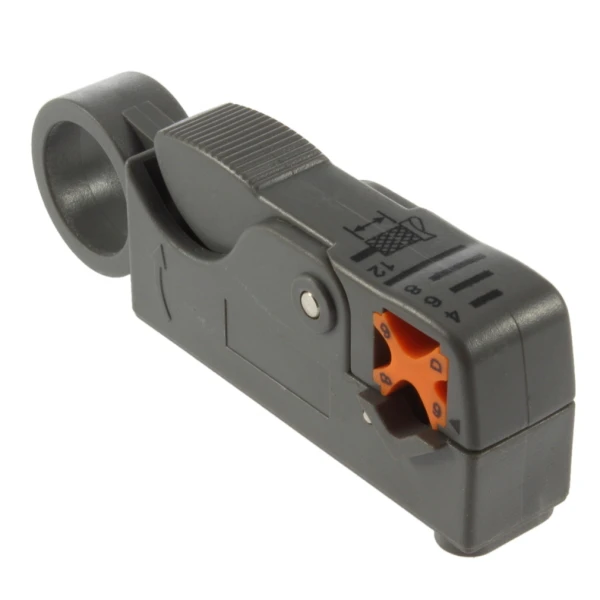 Free shipping !Coaxial Cable Stripper Coax strippers stripping knife dual two layers of skin with stripper