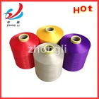 100% polyester textured yarn filament yarn 75/36 150/48 300/96 dope dyed colors polyester DTY thread