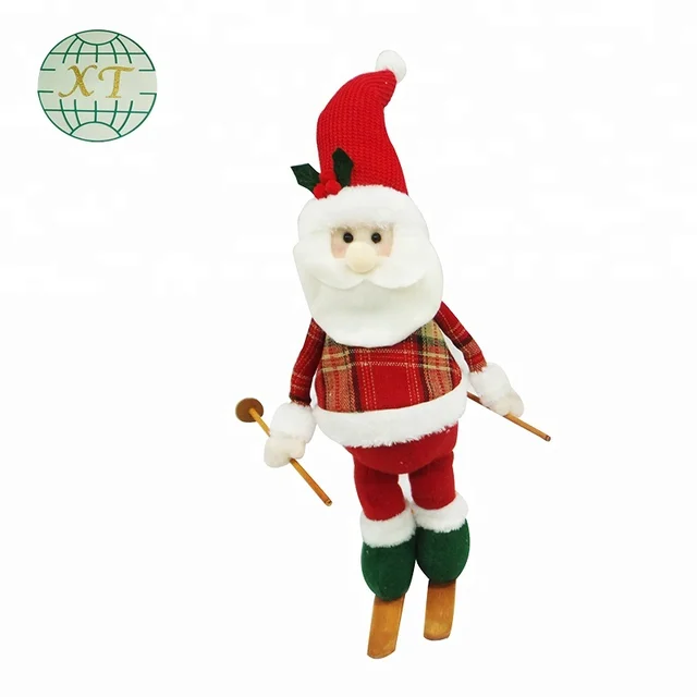 best christmas fabrics santa claus for decoration