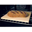Rectangle heat resistant 800 degree cordierite pizza stone for gas grill oven baking