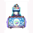 coin operated two players water guns shooting kids shooting arcade game machine