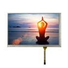 7 inch 800*480 resolution transmissive type White LED RGB interface 40 pins resistive touch screen TFT LCD display