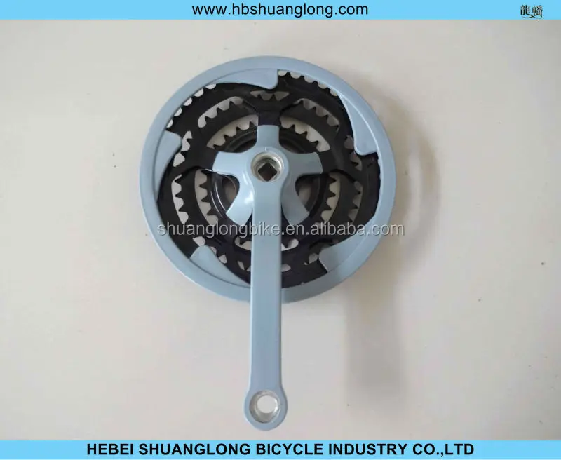 bicycle chain wheel & crank / bicycle parts / bike crankset