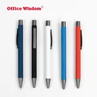 Professional customized High Grade gift metal ballpen Gravure custom logo promotion ballpoint pen