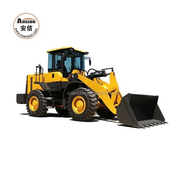 heavy duty 10700kg AS938 Chinesewheel loader price with 1.8m3 bucket