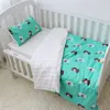 100% bamboo cotton organic applique new born boy girl adult baby crib nursery cot bedding designer set