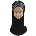 Fashionable Muslim Hijab Full Cover Hui Nationality Hijab Cap Islamic Turban Head Wear