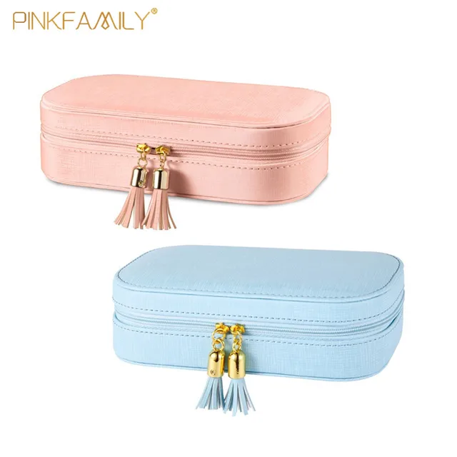 girls leather custom jewelry box organizer luxury jewelry case
