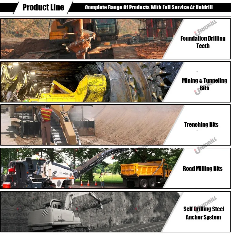 Foundation Drilling Teeth Auger Bits Pengo 1336 Dirt Teeth