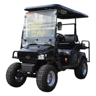 CE Approved 4 Seater Hunting Electric Golf Cart/golf buggy With Rear Flip Seat