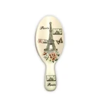 Eco friendly fashion plastic massage hair cutting comb, comb for hair