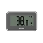 Fridge Sticker Thermometer Small Size Waterproof Temperature Digital Thermometer Clock